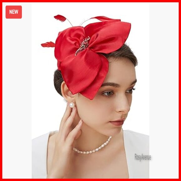 Vintage Fascinator Headband for Weddings Tea Parties Derby Events